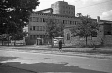 SS-Stauferkaserne. View from Kazimierzowska Street. Warsaw 1944 by Baluk - 26142.jpg