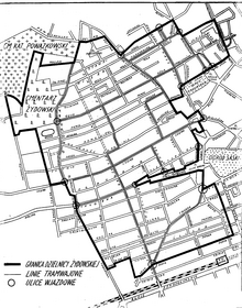 Warsaw Ghetto Map, 15 October 1940 Warsaw Ghetto Map - 1940-10-15a.png