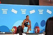 Deutsch: Gewichtheben bei den Olympischen Jugendspielen 2018; Tag 2, 10. Oktober 2018; Jungen 62 kg English: Weightlifting at the 2018 Summer Youth Olympics at 8 October 2018 – Boys' 62 kg