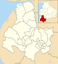 West Lancashire UK ward map 2010 (blank).svg