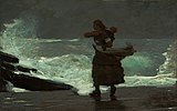 Winslow Homer, The Gale, 1883–1893