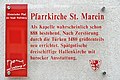 English: Plaque at the entrance Deutsch: Beschreibungstafel