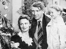 Reed with James Stewart in the classic It's a Wonderful Life (1946)