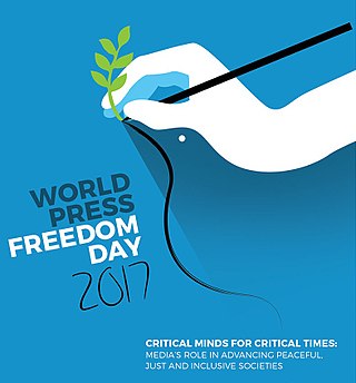 <span class="mw-page-title-main">World Press Freedom Day</span> International day to raise awareness for press freedom