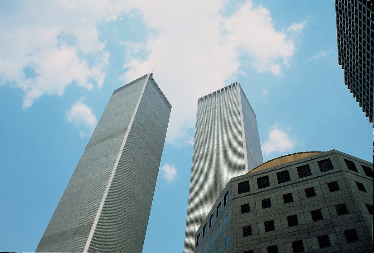 Башни близнецы в нью йорке