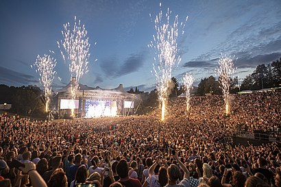 So kommt man zu Kindl-Bühne Wuhlheide mit den Öffentlichen - Mehr zum Ort Hier