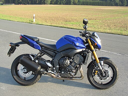 YamahaFZ8blau