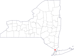 Location in the State of New York