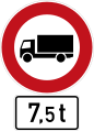 osmwiki:File:Zeichen 253 - Verbot für Kraftfahrzeuge mit einem zulässigen Gesamtgewicht über 7,5t, StVO 1992.svg