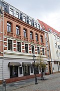 Apartment building in closed development