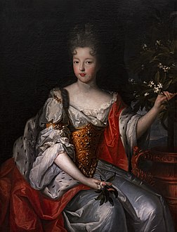 (Agen) Portrait de Françoise-Marie de Bourbon, dite Mademoiselle de Blois Ca1692 - Pierre Gobert - Musée des Beaux-Arts d'Agen.jpg