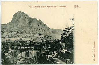 La source et la montagne, vers 1903
