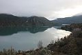 Embalse de o Grau, dende Ligüerre.