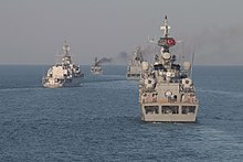 Wspólne manewry floty ukraińskiej, rumuńskiej i tureckiej
