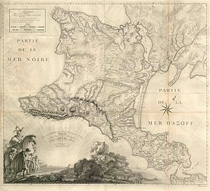 300px 1776 map of the crimean peninsula