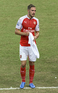 Aaron Ramsey Welsh association football player