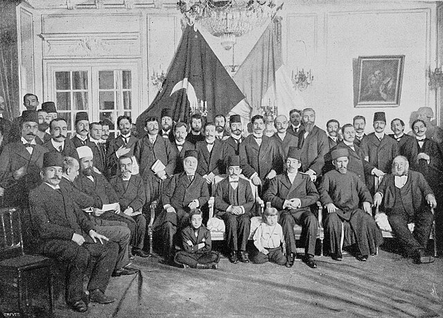 Young Turks who attended the congress held in Paris under the chairmanship of Prince Sabahattin between 4-9 February 1902