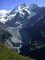 Val de Zinal with Dent Blanche and Grand Cornier.