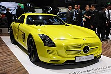 Serienversion SLS AMG Electric Drive auf dem Genfer Auto-Salon 2013