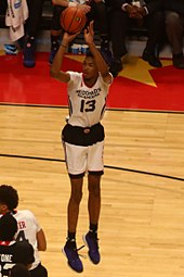 Ingram in the 2015 McDonald's All-American Game 20150401 MCDAAG Brandon Ingram J.JPG