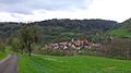 Deutsch: Blick auf den Langenburger Ortsteil Unterregenbach.