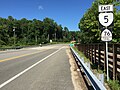 2017-07-07 16 54 13 View east along Virginia State Route 5 (John Tyler Memorial Highway) at Virginia State Route 155 (Courthouse Road) in Charles City, Charles City County, Virginia.jpg