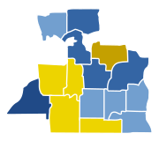 2020 Alabama's 2nd congressional district Democratic primary results by county
Map legend
Harvey-Hall--70-80%
Harvey-Hall--60-70%
Harvey-Hall--50-60%
Mathis--70-80%
Mathis--60-70% 2020AL02Dprimary.svg