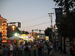 Main Street during the Ephrata Fair