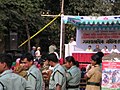 March 8 meeting of the Socialist Womens Front in Dhaka. BSD leader Khalequzzaman speaking.