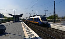 RB31 nach Duisburg Hbf an Gleis 2, 2015