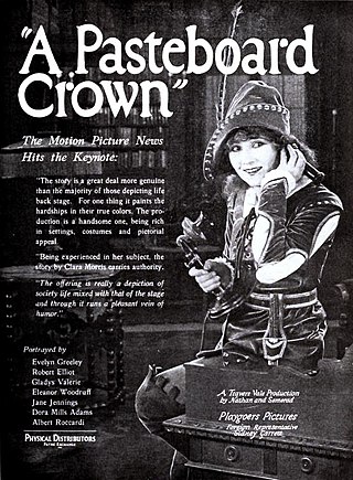 <i>A Pasteboard Crown</i> 1922 silent film