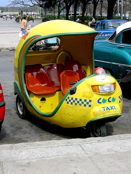 File:A small Cuban Taxi parked on the street.jpg