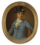 Porträtt av kammarherre, friherre Adolf Ludvig Stierneld.