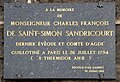 Mrg de Saint-Simon Sandricourt.