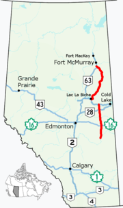 Vignette pour Route 881 (Alberta)