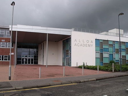 Alloa Academy Main Entrance