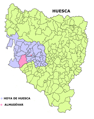 Almudévar - Localizazion