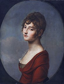 Portrait of Amalie Wolff-Malcolmi by Johann Friedrich August Tischbein (Source: Wikimedia)