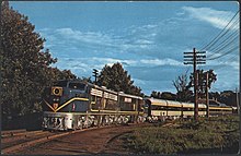 The Adirondack with D&H equipment in 1974