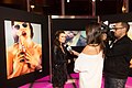 Ana Dias at the opening of the exhibition Playboy World, in Casino Lisboa
