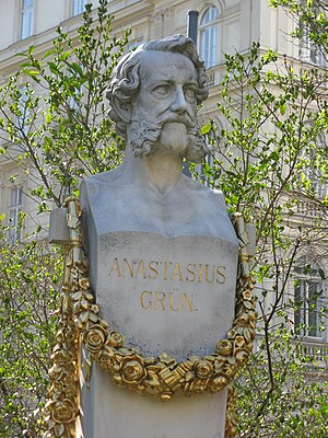 Anastasius Grün: Biografie, Werk, Schriften