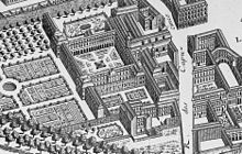 Ancien couvent des Capucines, Turgot map of Paris.jpg