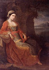 A Woman in Neapolitan Dress
