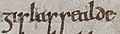 Anglo-Saxon Chronicle - gislas sealde (British Library Cotton MS Tiberius A VI, folio 19r).jpg