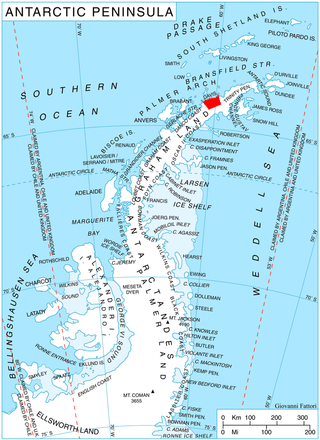 <span class="mw-page-title-main">Mount Bris</span> Mountain in Graham Land, Antarctica