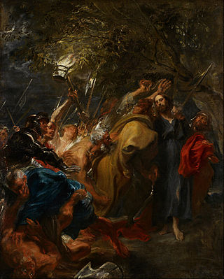 <i>The Betrayal of Christ</i> (van Dyck, Minneapolis) Painting by Anthony van Dyck