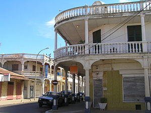 Типичная арабская архитектура Анциранана Диего Суареса Мадагаскар.