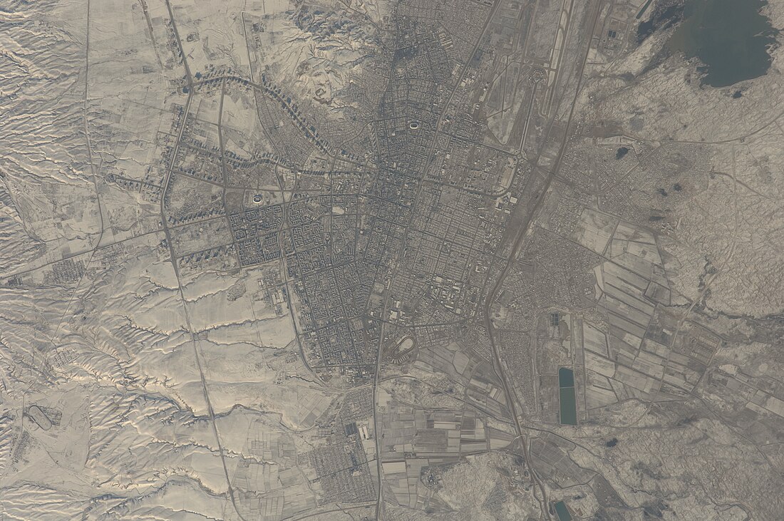 File:Ashgabat, Turkmenistan Astronaut Imagery.JPG