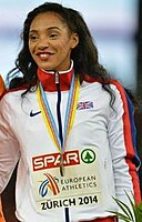 Bronzemedaillengewinnerin Ashleigh Nelson