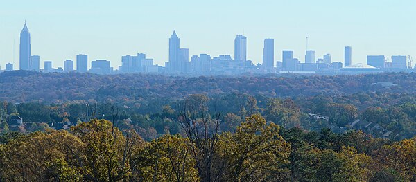 Image: Atlanta Skyline from Mableton